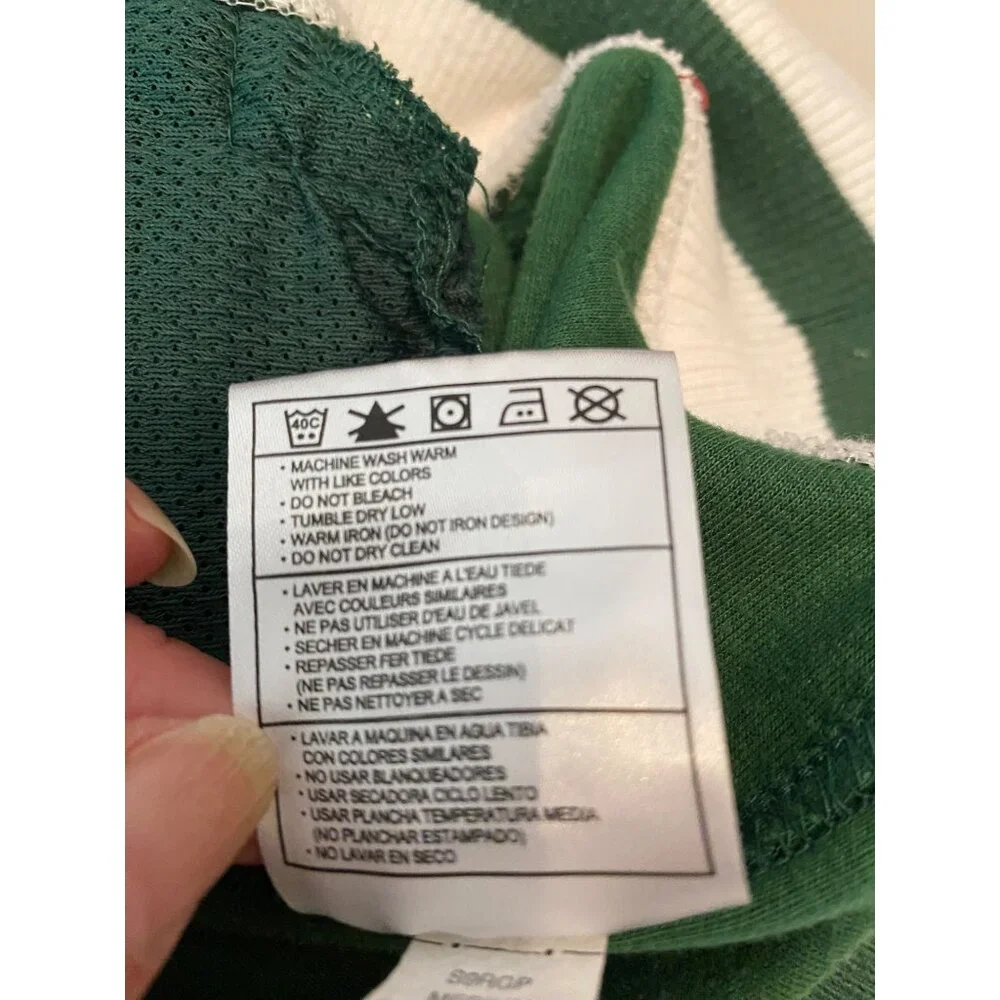 Nike Michigan State Spartan Green & White Track Jacket Full Zip Medium - Picture 5 of 10